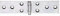 Alberts 346904 Tischband | mit vernietetem Edelstahlstift | sendzimirverzinkt | 34 x 140 mm