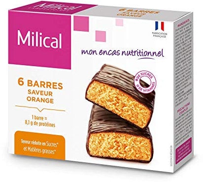 LABORATOIRES DIETETIQUE ET SANTE : Barres chocolat orange