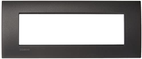 Bticino LNC4807AR Placca Livinglight Air 7 Moduli, Antracite