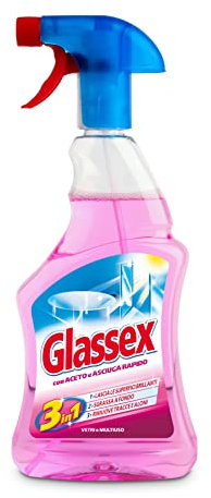 Glassex - Limpiador para ventanas paquete individual Aceto