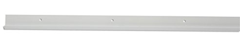 Rubbermaid FastTrack Rail Hardware 40 White Heavy-Duty Steel Durable Organization for Home/Laundry/Bathroom/Mudroom/Pantry/Linen Closet