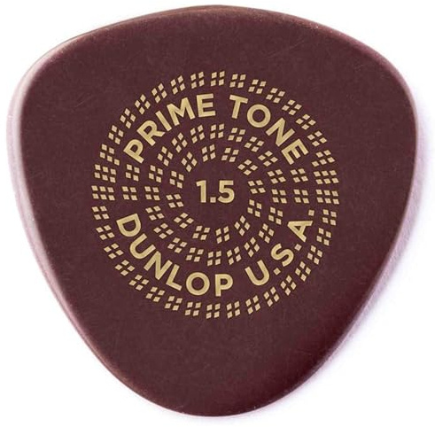 Jim Dunlop Primetone® Semi Round Smooth Pick 1.5MM - 12 Pack