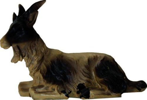 Ziege liegend, geeignet für 11 bis 13cm Figuren