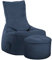 SITTING POINT only by MAGMA Sitzsack-Set Scuba Swing + Hocker Jeansblau
