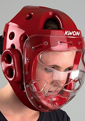 KWON Kopfschutz KSL mit Maske CE L schwarz