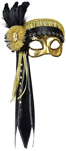 W WIDMANN MILANO Party Fashion - Deluxe Augenmaske Cleopatra | Für Ägypten und Pharao Kostüme an Karneval und Mottoparty