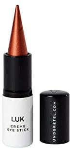 UND GRETEL Naturkosmetik LUK Cream Eye Stick – Shimmer Eye Shadow Stick – Pflegend, hochpigmentiert, natürlich und zertifiziert - Farbe Bronze 01