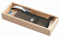 Opinel - 254148 - Couteau à champignons - en acier inoxydable Sandvik - manche en chêne - brosse en poil de sanglier - étui en tissu - boîtier en bois