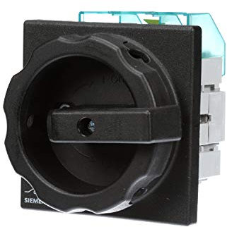 Siemens 3LD2504-0TK51 Lasttrennschalter 3LD, Hauptschalter, Schwarz