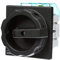 Siemens 3LD2504-0TK51 Lasttrennschalter 3LD, Hauptschalter, Schwarz
