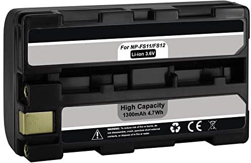 Ersatz-Akku NP-FS11 kompatibel mit Sony DCR-IP220, IP5, IP5E, IP55, IP55E, IP7BT, IP7E