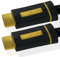 XO Platinum II 10m High Speed HDMI Cable (HDMI Type A, HDMI 2.1/2.0b/2.0a/2.0/1.4) - 4K, 3D, UHD, ARC, Full HD, Ultra HD, 2160p, HDR - for PS4, Xbox One, Wii, Sky Q, LCD, LED, UHD, 4k TVs - Black