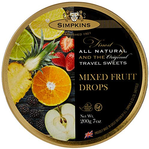 Simpkins Mixed Fruit Travel Sweet, 200 g (Pack of 6)
