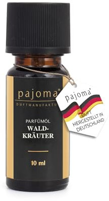 pajoma Duftöl 10 ml, Waldkräuter - Golden Line | feinste Parfümöle für Aromatherapie/Duftlampe | Premium Qualität