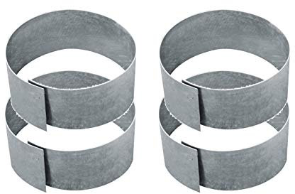 4-er Set Rasenkante Kreis Ø 30 cm H. 13 cm 10098
