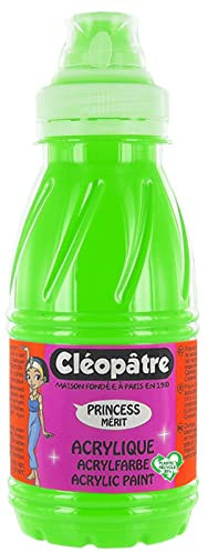 Cléopâtre - PAM250-15 - Peinture Acrylique Princess Merit - Vert printemps - Flacon 250 ml