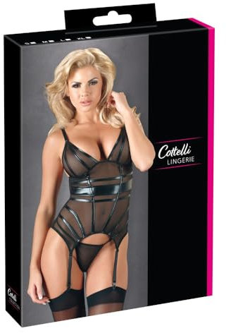 Cottelli Collection X-Large Schwarz Traci Baskische