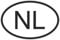 Akachafactory Selbstklebend Sticker Flagge Oval Code Länder Auto unten Holland Dutch NL
