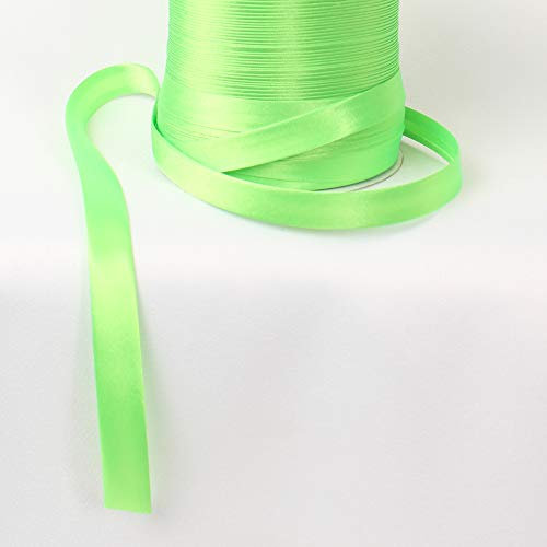 eventkauf Schrägband Rolle Satin 132m x 15mm (Hellgrün)