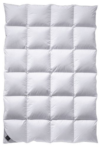 Billerbeck 4536390002 Daunendecke 306 Nena Kassette VI, 155 / 200 cm weiß