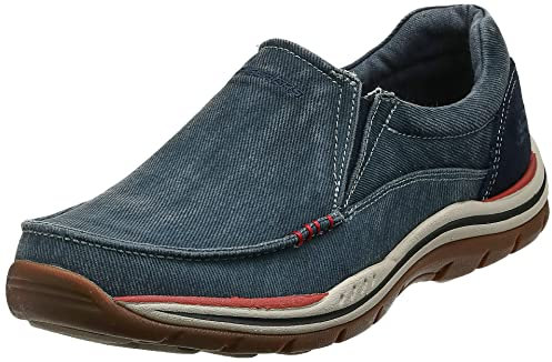 SKECHERS USA esperado Avillo Holgado Resbalã³n-en Mocasãn