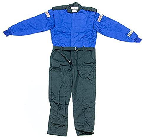 G-FORCE Racing Gear 4525XXLBU Mehrlagiger Rennanzug, Blau, Größe XXL