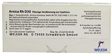 ARNICA RH D 30 Ampullen 8X1 ml