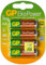 GP Batteries GPRHC132C097 EkoPower AA 1300mAh Rechargeable Batteries Carded 4