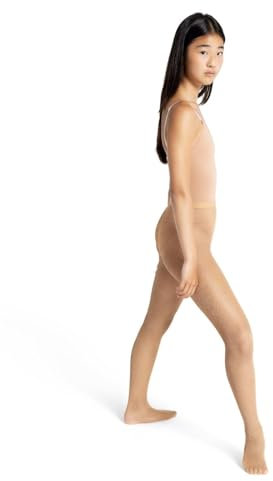 Capezio Professional Fishnet Seamless Tight Cuisses, Caramel, M Lang Femme