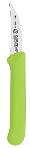 Messermeister 6.4cm Bird's Beak Parer with Matching Sheath, Green