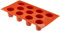 silikomart | SF0020 Moule en Silicone pour BABÀ Monoportions, antiadhésif, 11 cavités, Lot de 1 Moule à gâteau, Ø 45 h 48 mm, Made in Italy