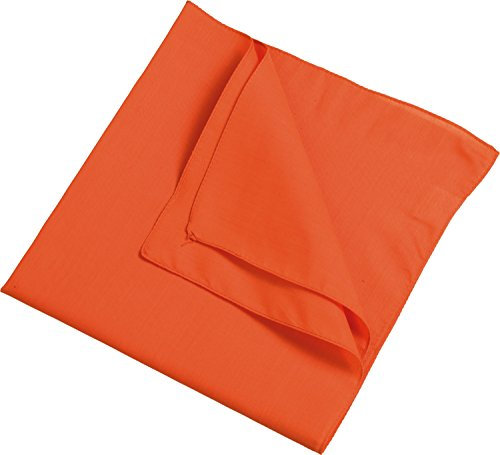 Myrtle Beach Modisches Bandana Kopftuch MB040, Farbe:Orange;Größe:50 x 50cm 50 x 50cm,Orange