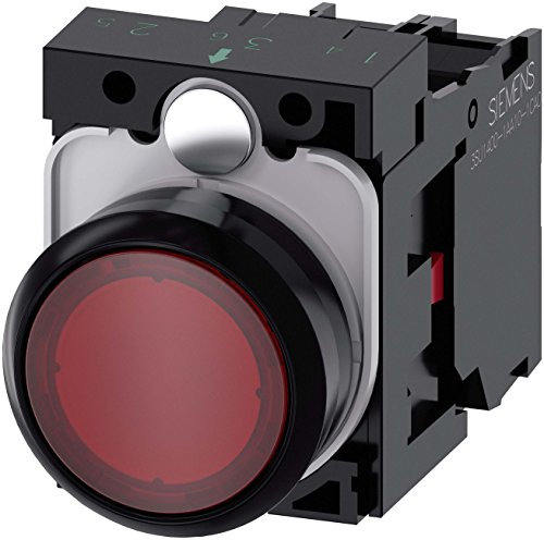 Siemens SIRIUS ATC Taster 22 mm rund Kunststoff Rot 1 NC LED-Modul Schraube