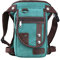 Zenness Beintasche Motorrad Modische Hüfttasche Damen Hip Bag Herren Beintasche Klein (Blau)