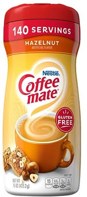 Coffee-Mate Hazelnut Powdered Coffee Creamer, Kaffeesahne PULVER HASELNUß