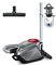 Bosch GS50 Relaxx'X Beutelloser Staubsauger, 700 W, silberfarben