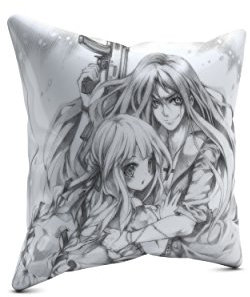 PICANOVA – Protective Love 40x40cm – Premium Zierkissen Mit Füllung – Deko Für Wohn- Oder Kinderzimmer Mit Motivauswahl – Anime Kollektion Design Von Emperpep