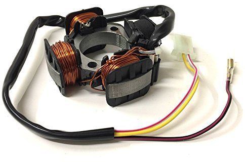 Lichtmaschine Zündung Stator 84mm für Morini Motoren – Passend für Aprilia Habana, Mojito, Scarabeo, SR 50, Atala, Benelli, Derbi, Italjet, TGB, Suzuki, 50cc 2T
