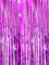 Oblique Unique® Lametta Vorhang 92x245 cm (Pink)
