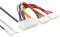 InLine 26641S Stromadapter intern, 20pol ATX-NT zu P8/P9 AT-Mainboard + Schalter, 0,2/0,8m