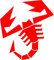 Adesiviautoemoto - INT-Abarth Scorpione Rosso Lucido 30