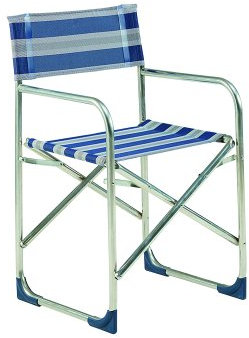 Crespo Siège de régie Bleu-Gris 2012 Chaise de Camping