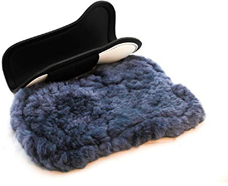Engel Reitsport 1Paar Gamaschen Einlagen aus Lammfell GAMA1-PO-ANT anthrazit grau 25x20cm Pony