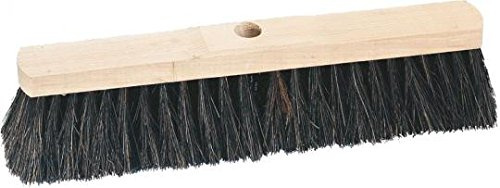 Industrie-Besen, 40 cm, Rosshaarbesatz mit Stielaufnahme