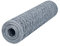Windhager Kleintiergeflecht verzinkt, Sechseck-Geflecht, Drahtzaun für Hasen und Hühner, Dachrinnenabdeckung, Maschenweite 25 mm, 10 x 0,5 m x 0,7 mm