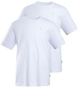 JP 1880 Herren Kurzarm T-Shirt schneeweiß L