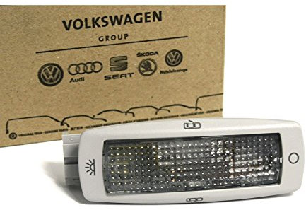 Original VW Leseleuchte innen perlgrau Leuchte Innenleuchte seitlich hinten Golf 4/5/6 Passat B5 Tiguan