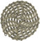 KMC X9.93 Bicycle Chain (9-Speed, 1/2 x 11/128-Inch, 116L, Silver/Black) by KMC