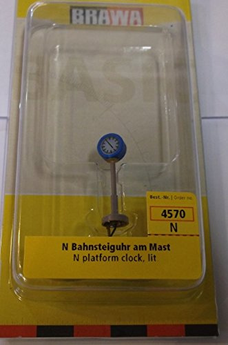 Brawa 4570 Bahnsteiguhr am Mast