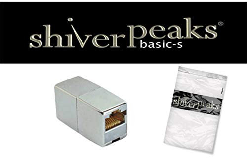 Shiverpeaks BS75006-M Basic-S Patchkabel-Verbinder Kat. 6, Metall